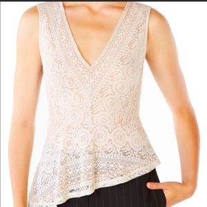 BCBG Avalon Lace Top